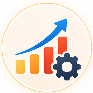 Continuous improvement icon