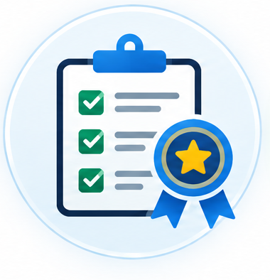 Quality assessments icon