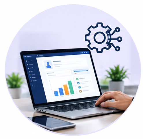 Technology-enabled evaluation icon
